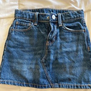 NWOT Toddler Girls Jean Skirt